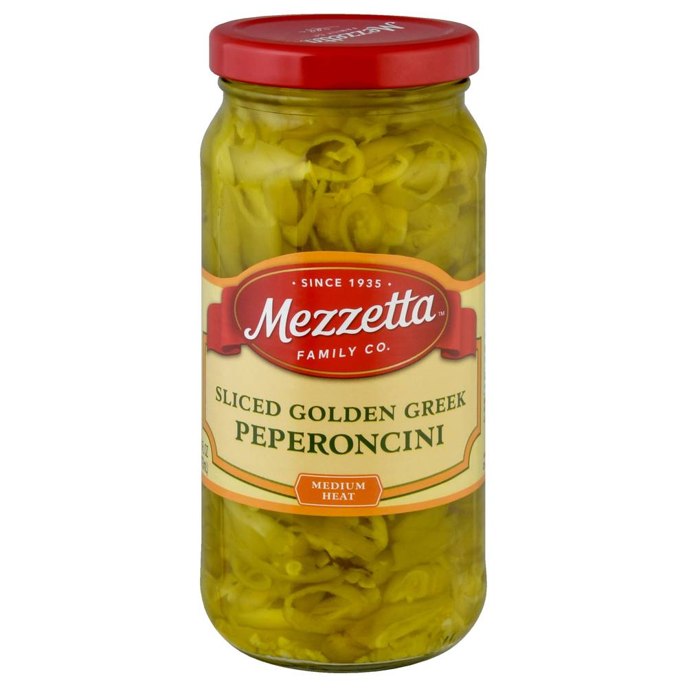 Mezzetta Sliced Medium Heat Peperoncini (16 fl oz)