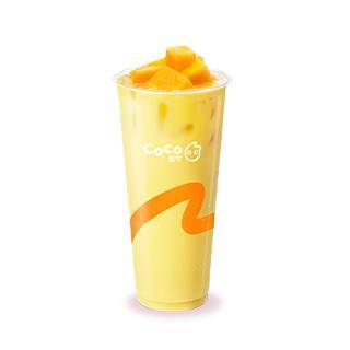 Chunky Mango Milk Tea (L)