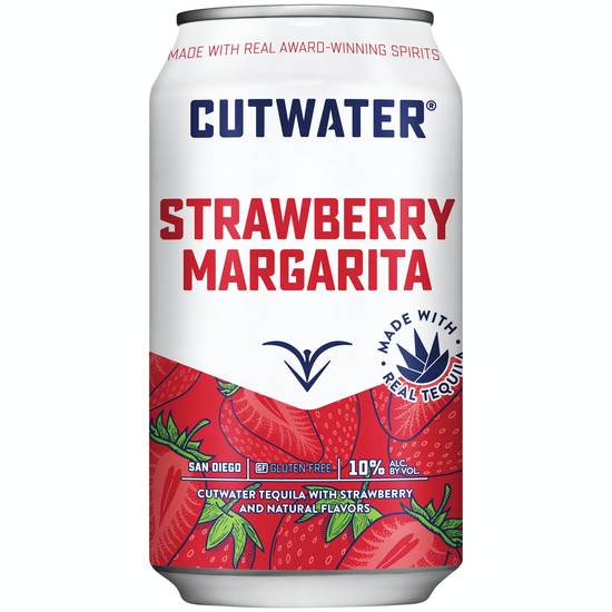Cutwater Spirits Strawberry Margarita (12 fl oz)
