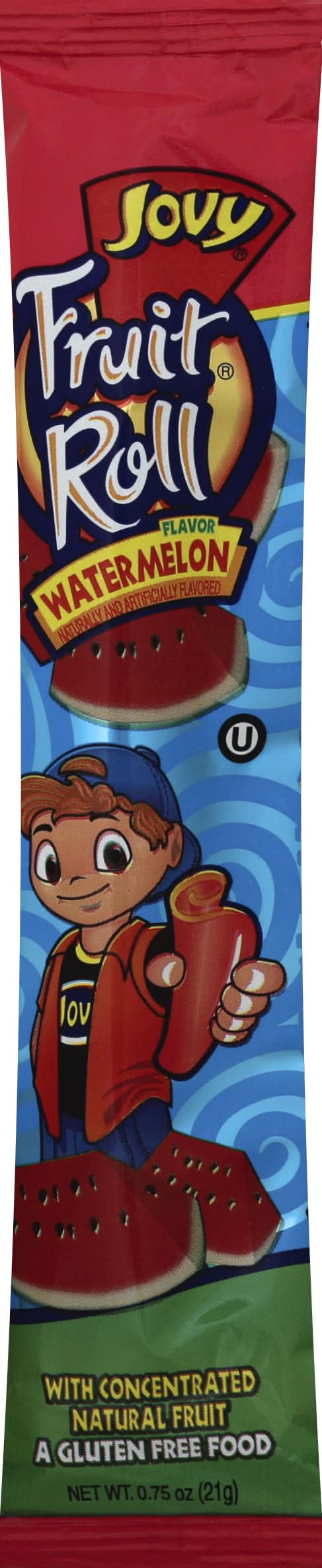 Jovy Roll Watermelon Candy (0.8 oz)