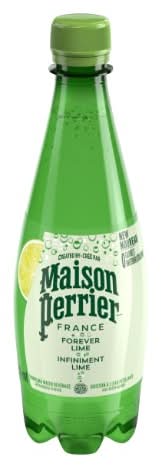 Maison Perrier Sparkling Water, Lime (8 x 330 ml)