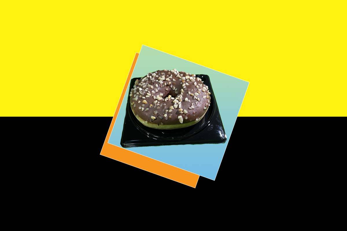 Donut Fouré au cacao et la noisette
