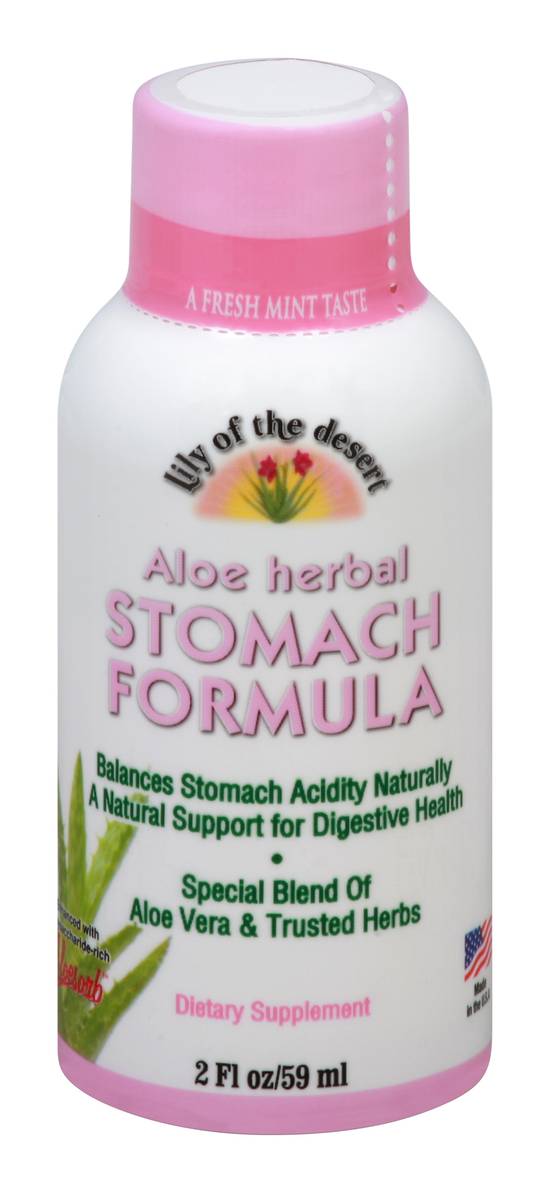 Lily Of the Desert Aloe Herbal Stomach Formula (2 oz)