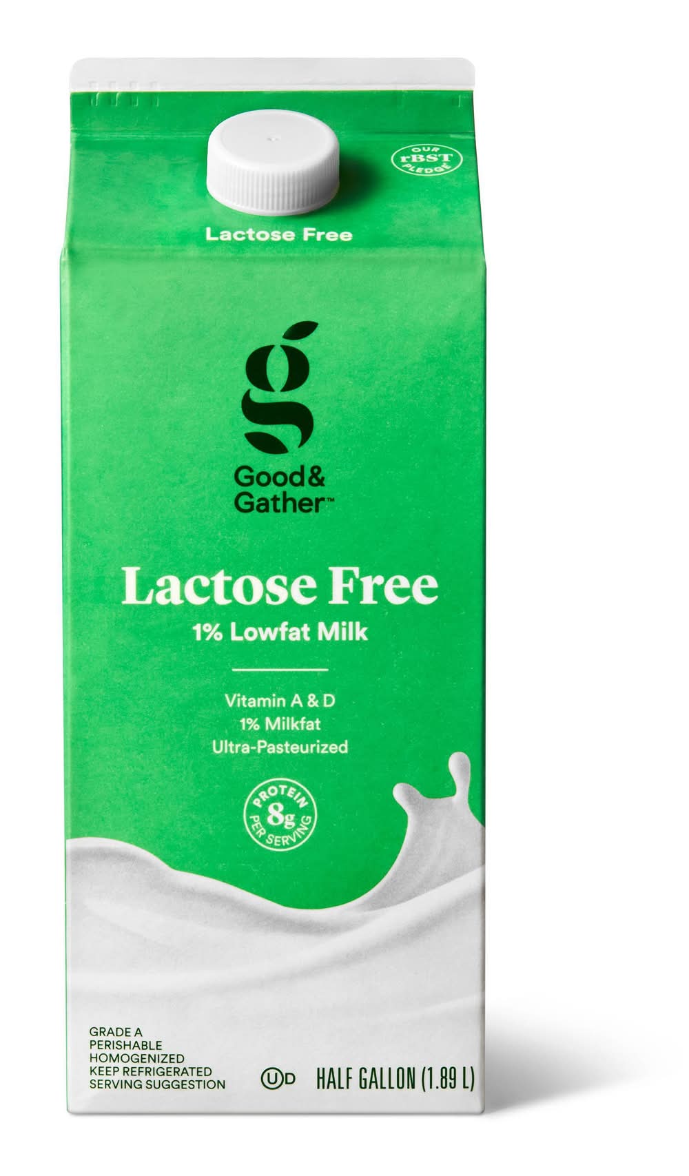 Good & Gather Lactose Free 1% Milk (1.89 L)
