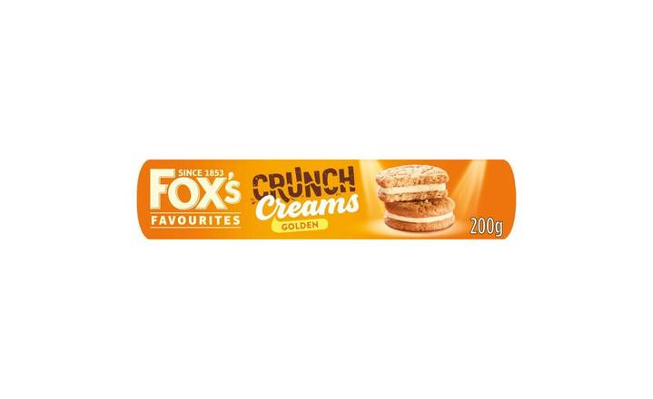 Fox's Favourites Crunch Creams Golden 200g (403023)