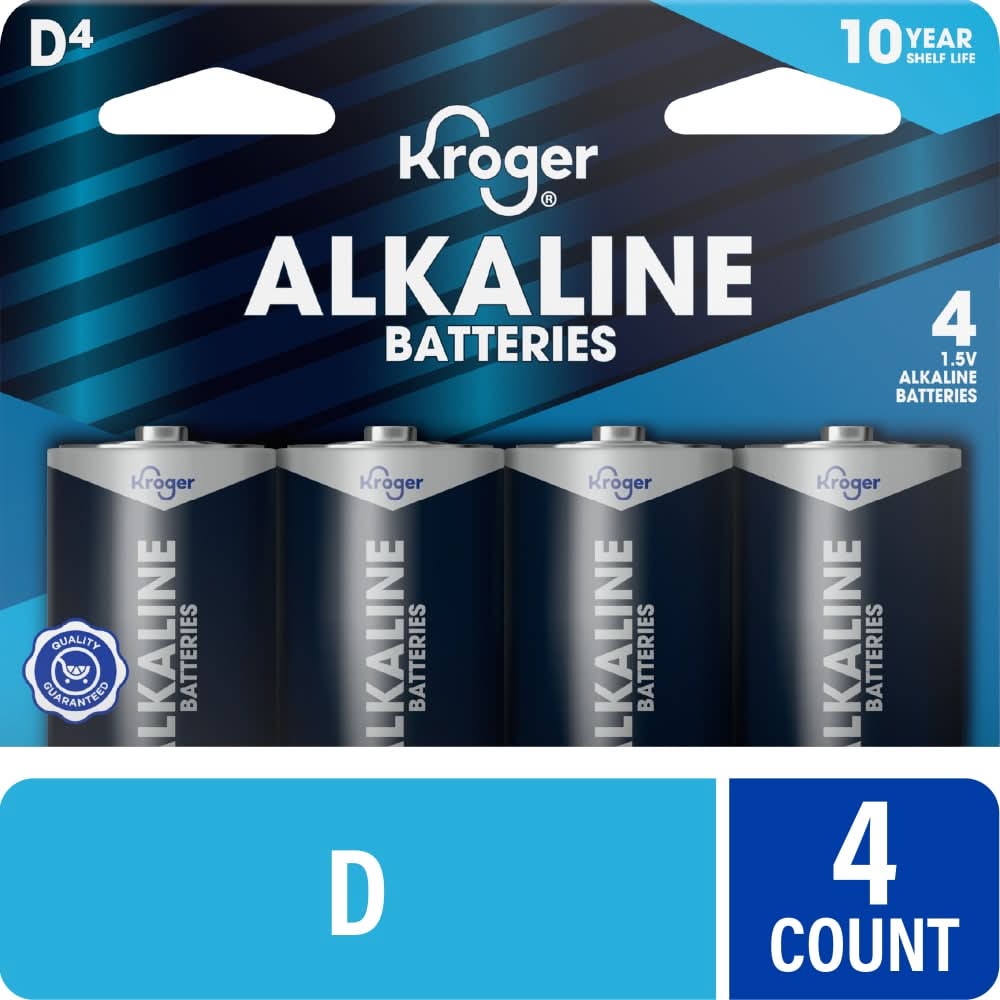 Kroger® Alkaline D Batteries