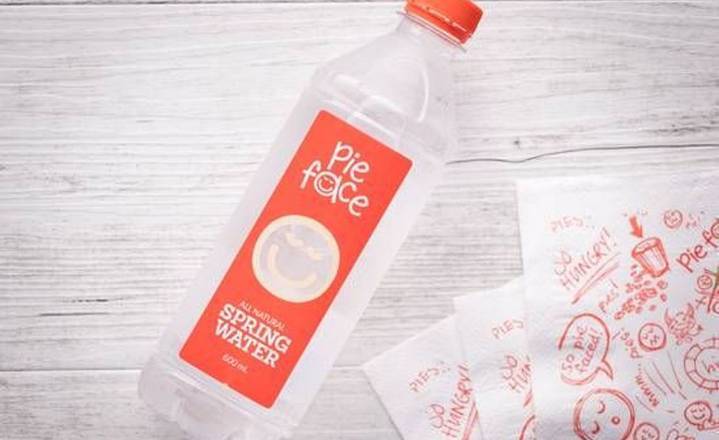 Pie Face Spring Water 600ml