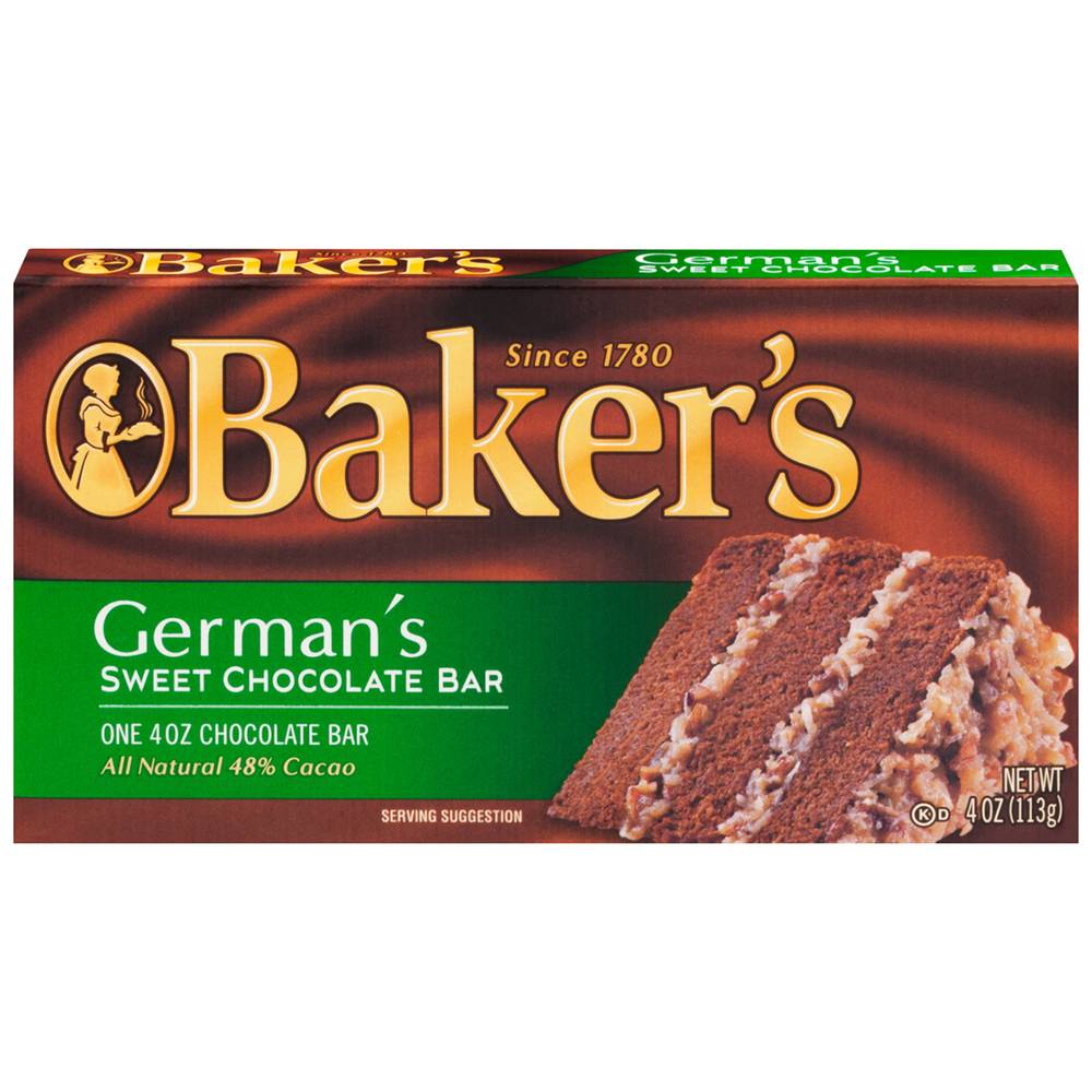 Baker's German's Sweet Chocolate Bar