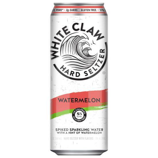 White Claw Hard Seltzer (19.2 fl oz) (watermelon)