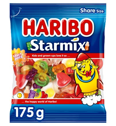 Haribo Starmix Gummy Candy Share Size (175g)