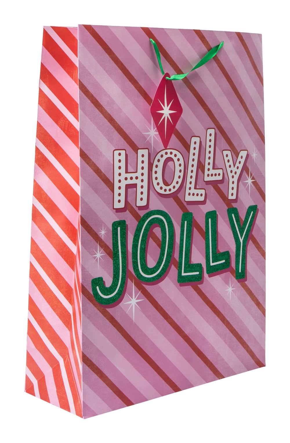 Christmas Holly Jolly Gift Bag Holly Jolly