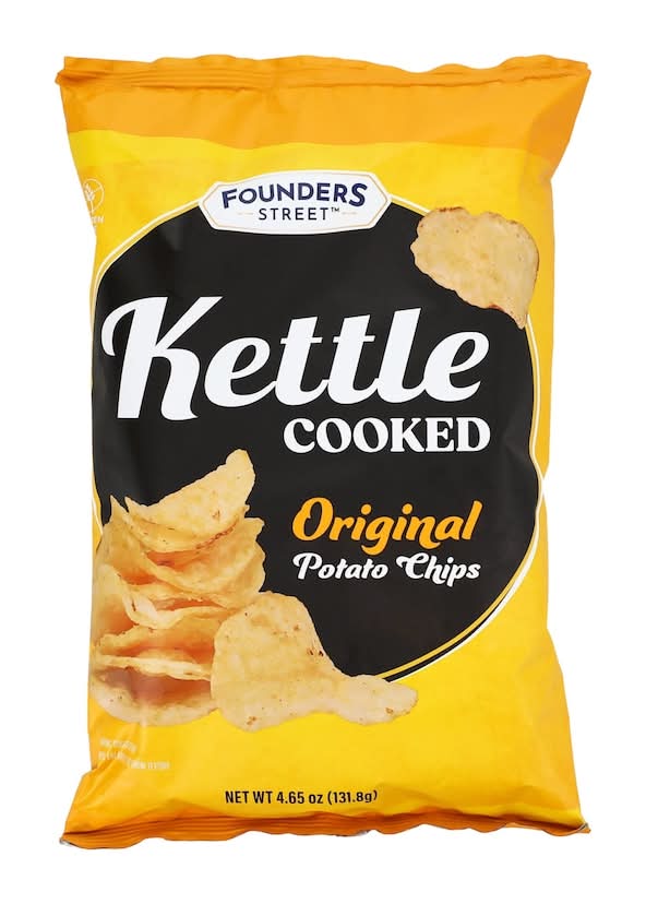 Founders Street Kettle Cooked Original Potato Chips