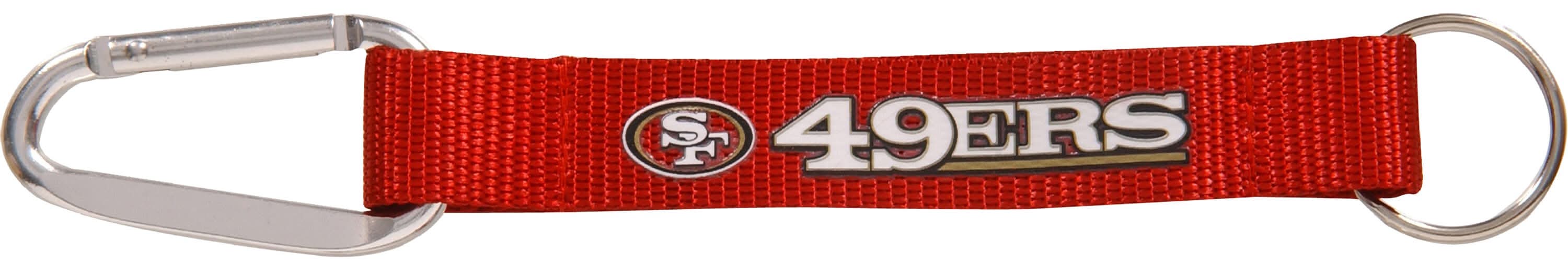 Hillman San Francisco 49ers Sports Team Colors Keychain