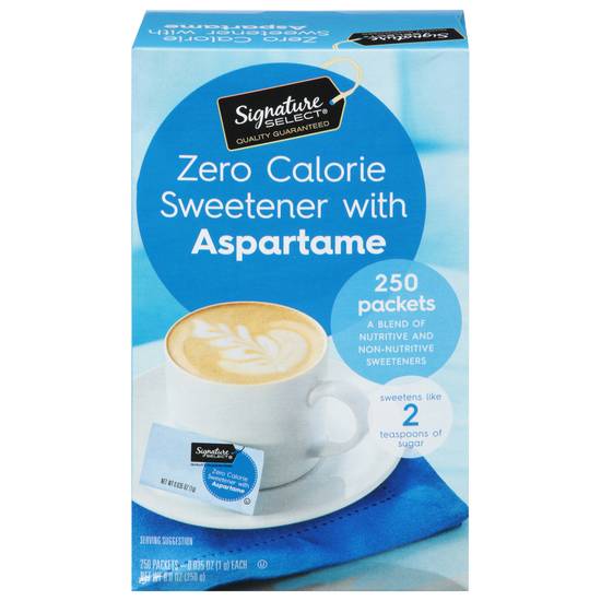 Signature Select Zero Calorie Sweetener Aspartame