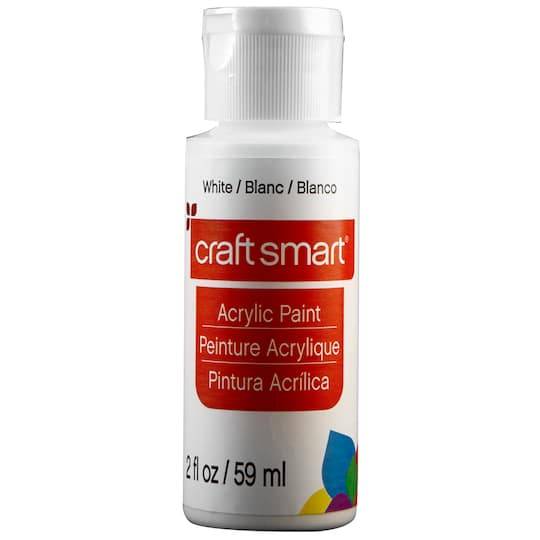 Craft Smart Acrylic Paint, White (2 fl oz)