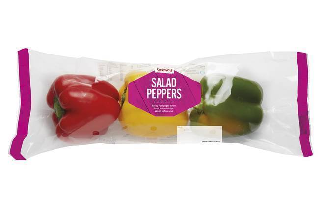 Safeway Salad Peppers 3pk 