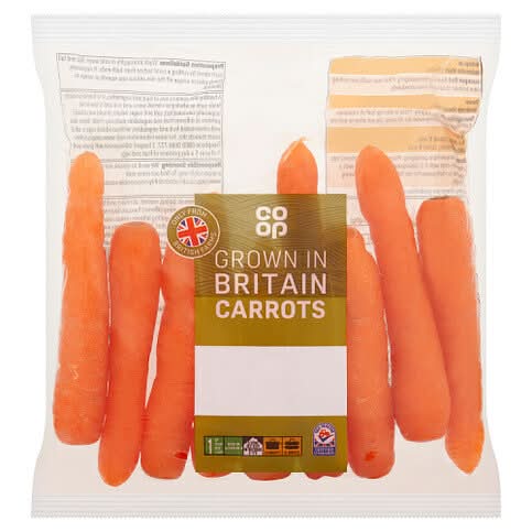 Co-op Carrots 500G