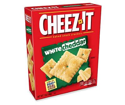 Cheez-It Baked Snack Crackers (white cheddar)