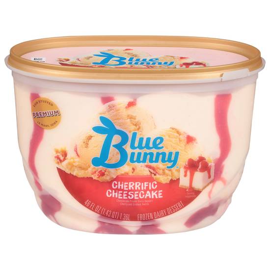Blue Bunny Cherrific Cheesecake Frozen Dairy Dessert