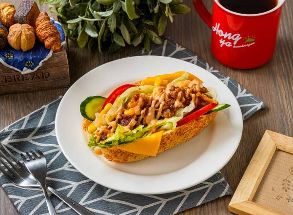 義式雞腿帕瑪森潛艇堡 Italian Chicken Drumstick Parmesan Sub Sandwich