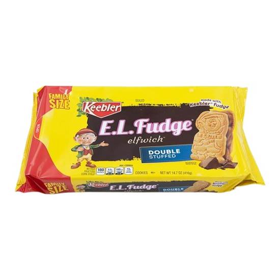 Keebler E.l Fudge Double Stuffed Cookies