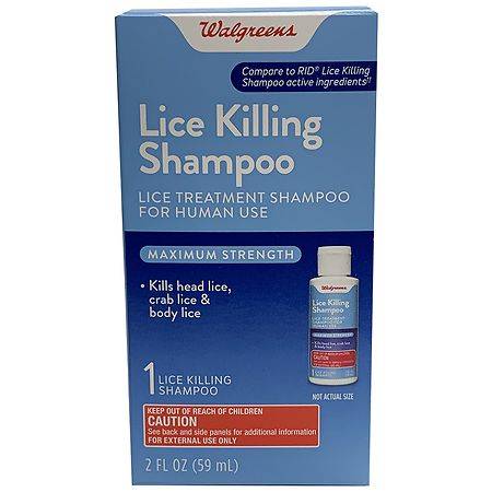 Walgreens Lice Killing Shampoo