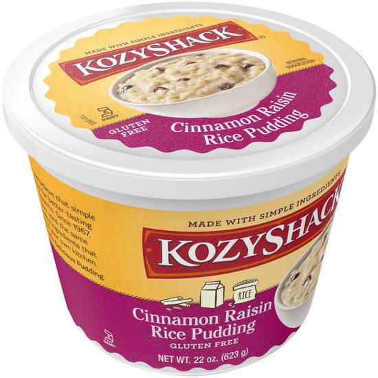 Kozy Shack Cinnamon Raisin Rice Pudding