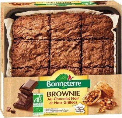Bonneterre - Brownie au chocolat noir et noix grillées (285g)