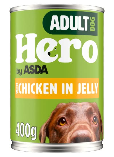 ASDA Hero Adult With Chicken in Jelly (400g)