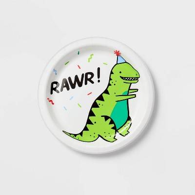 20ct Dinosaur Snack Plates - Spritz™