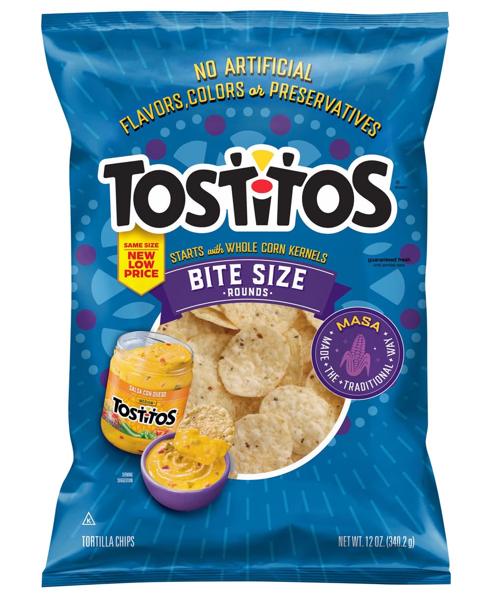 Tostitos Bite Size Rounds Tortilla Chips (12 oz)