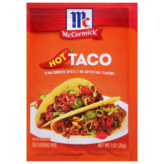 Mccormick Hot Taco Seasoning Mix