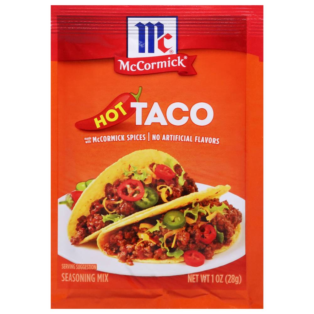 McCormick Hot Taco Seasoning Mix (1 oz)