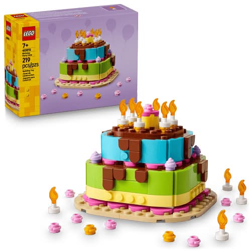 LEGO · Juguete para construir birthday party cake 40815 (219 un)