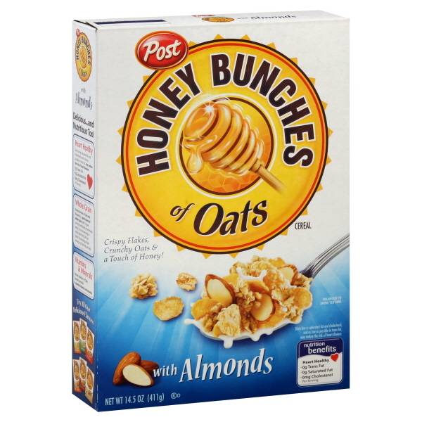 Honey Bunches Of Oats Honey Bunches Almonds With Cereal