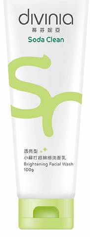 蒂芬妮亞 小蘇打超綿感洗面乳透亮型 100g
