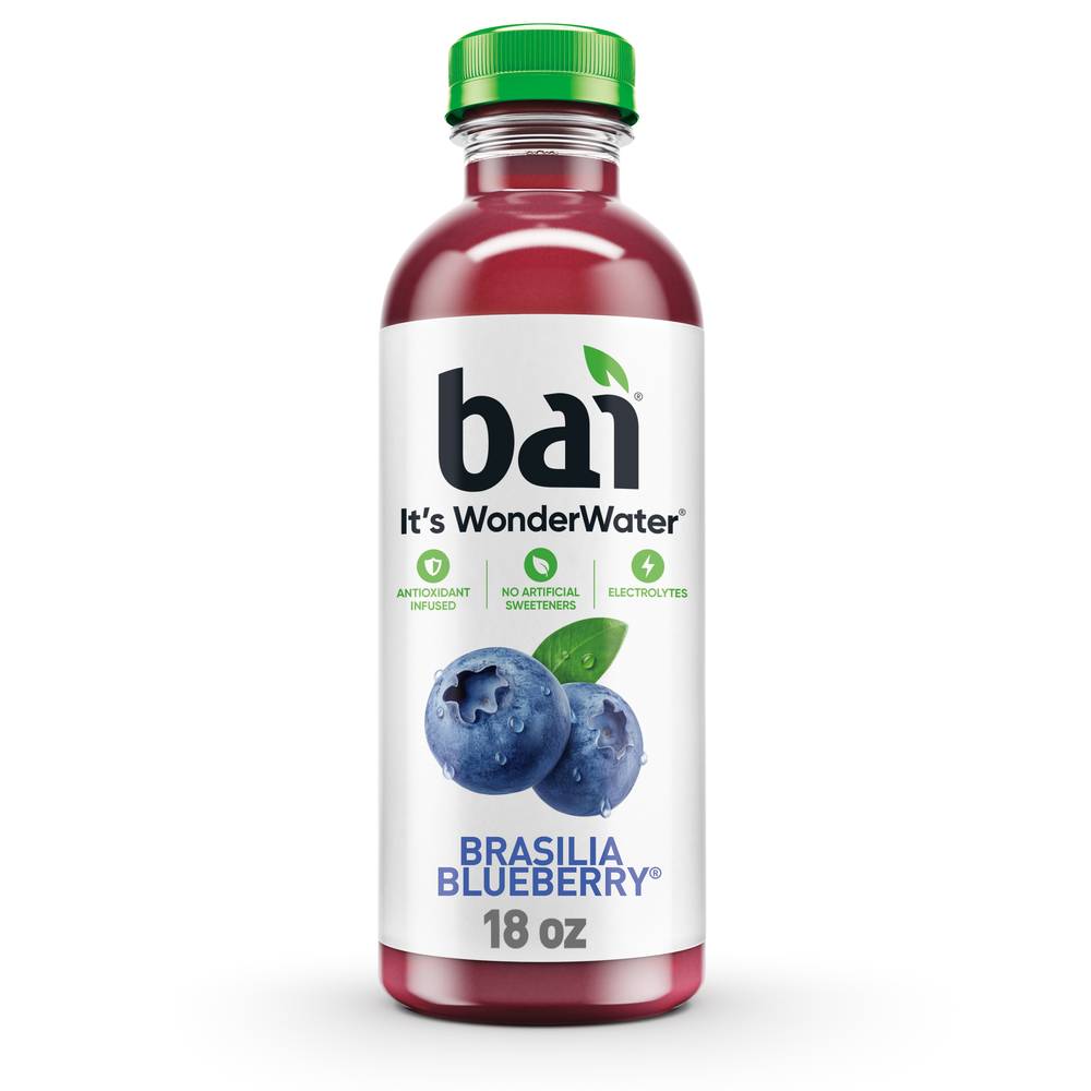 Bai Antioxidant Infused Water Drink, Brasilia Blueberry (18 fl oz)