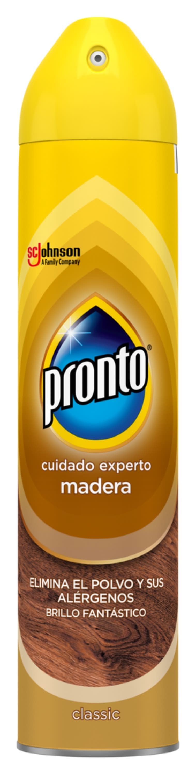 Aerosol cuidado madera proporciona un brillo fantástico eliminando el polvo y la suciedad · Pronto (250 ml)