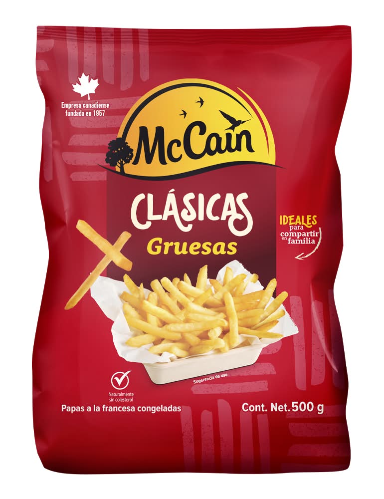 McCain · Papas clásicas gruesas a la francesa congeladas (500 g)