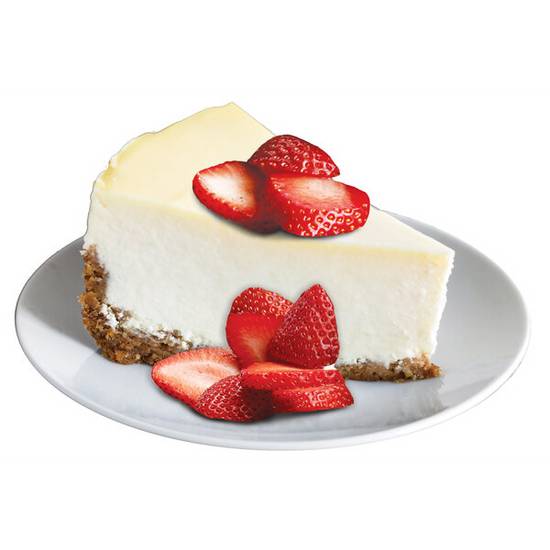 Strawberry-topped Cheesecake