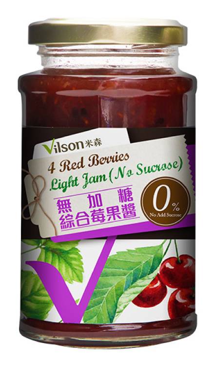米森vilson-無加糖綜合莓果醬(290g/罐)