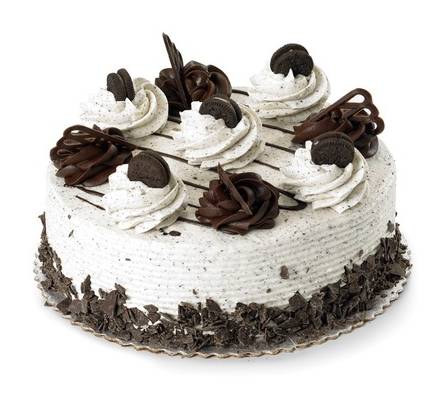 Frozen Cookies N Creme Cake, 4 x 6 In (445 g)