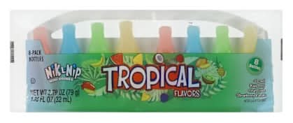 Nik-L-Nip® Mini Tropical Flavor Drinks 8-Pack 2.7oz Tropical
