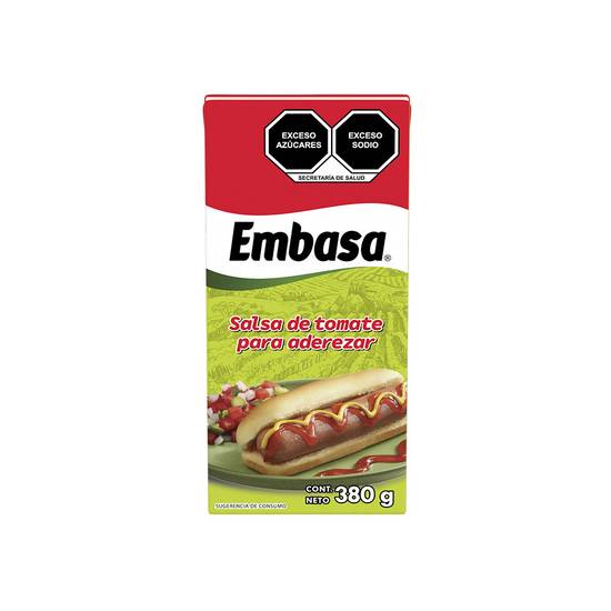 SALSA DE TOMATE PARA ADEREZAR EMBASA380
