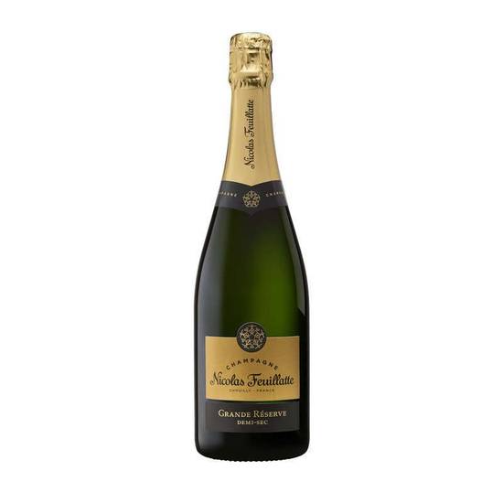 Nicolas Feuillatte Champagne grande réserve demi-sec 75cl