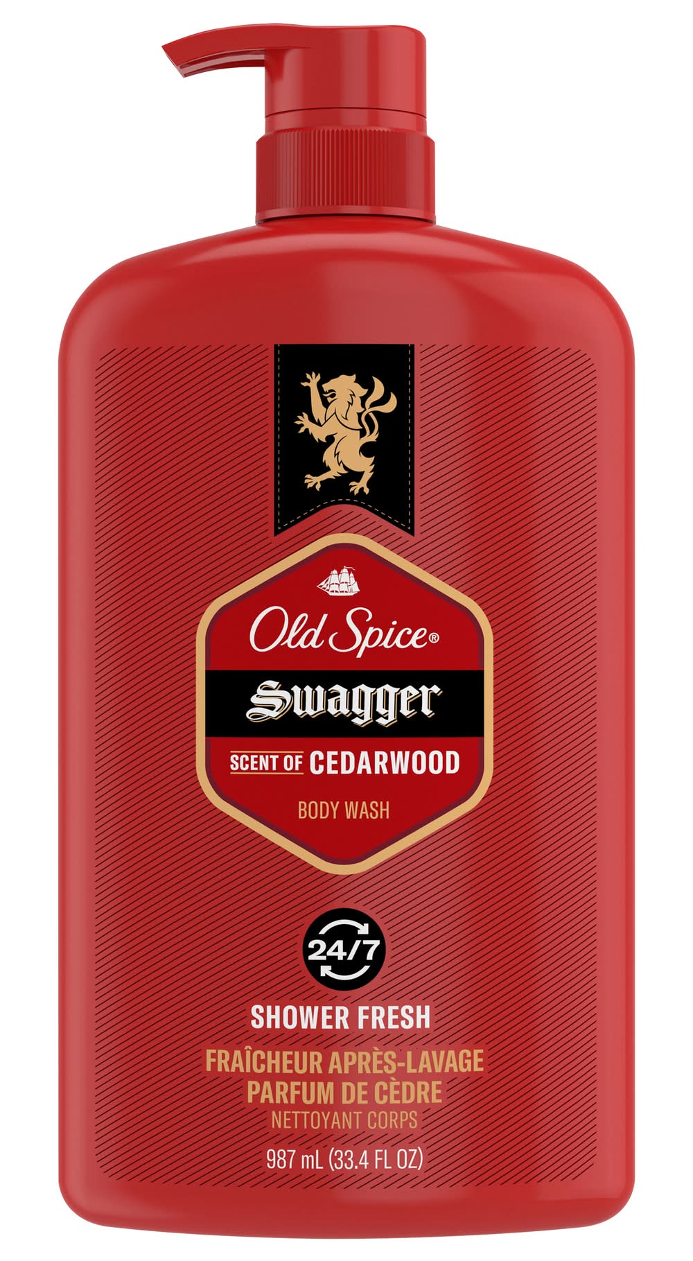 Old Spice Body Wash, Swagger, Men (33.4 fl oz)