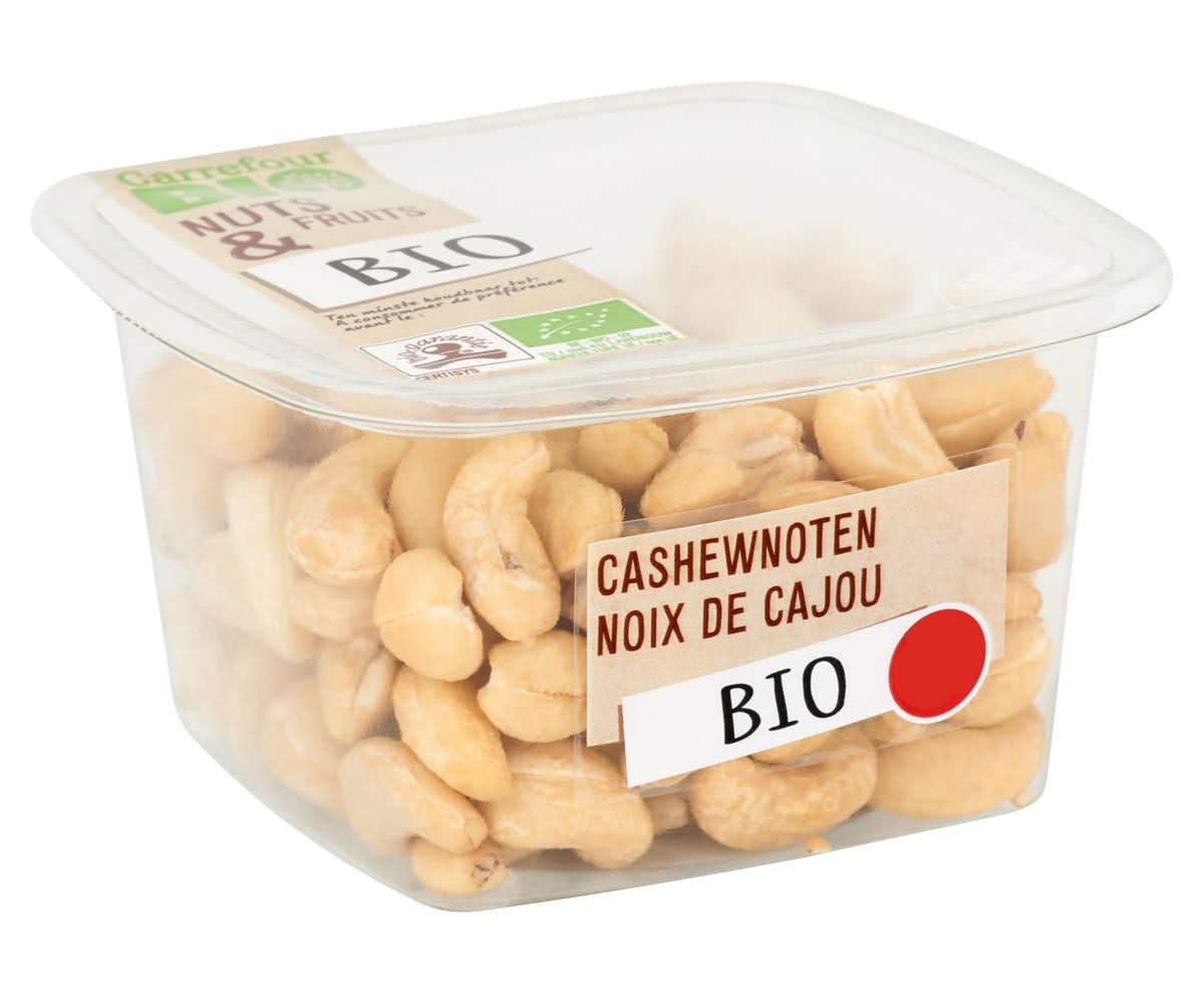 Carrefour Bio Nuts & Fruits Bio Noix de Cajou 160 g