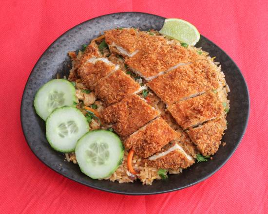 Riz Poulet Croustillant Katsu