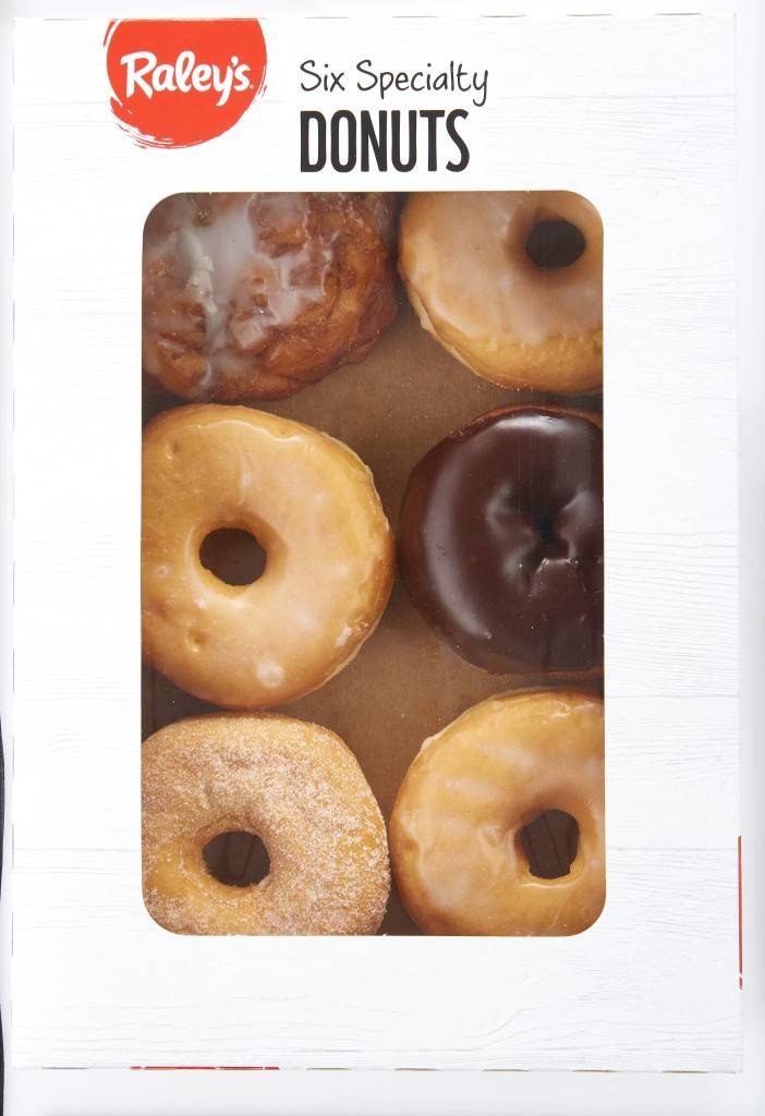 Raley'S Assorted Donuts (1/2 Dozen) 6 Ct