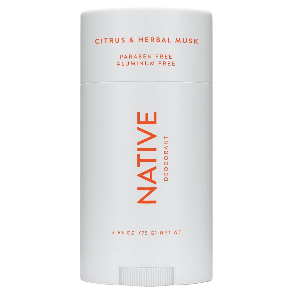 Native Regular Deodorant Male (citrus & herbal musk)